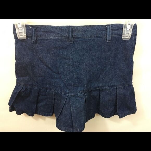 Ponytails Denim Skort Size 7/8 EUC - Picture 2 of 3